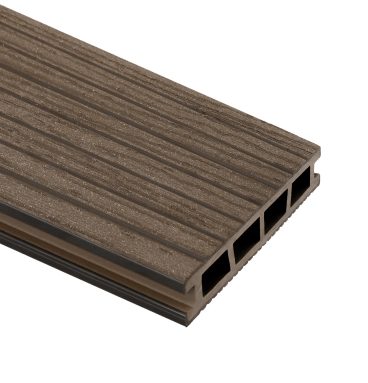 Deska tarasowa kompozytowa BERGDECK Wood Szczotkowana Orzech 2,4m