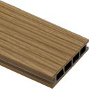 Deska tarasowa kompozytowa BERGDECK Wood Szczotkowana Teak Brąz miodowy 2,4m
