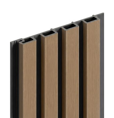 Lamele elewacyjne WPC kompozytowe C220 2,9m x 21,9 cm Ciemny Teak