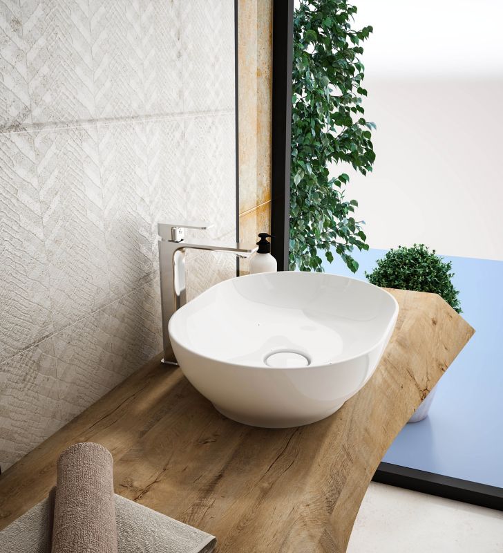 Płytka ścienna VENEZIA WHITE ZIGZAK 30×90 - obrazek 4