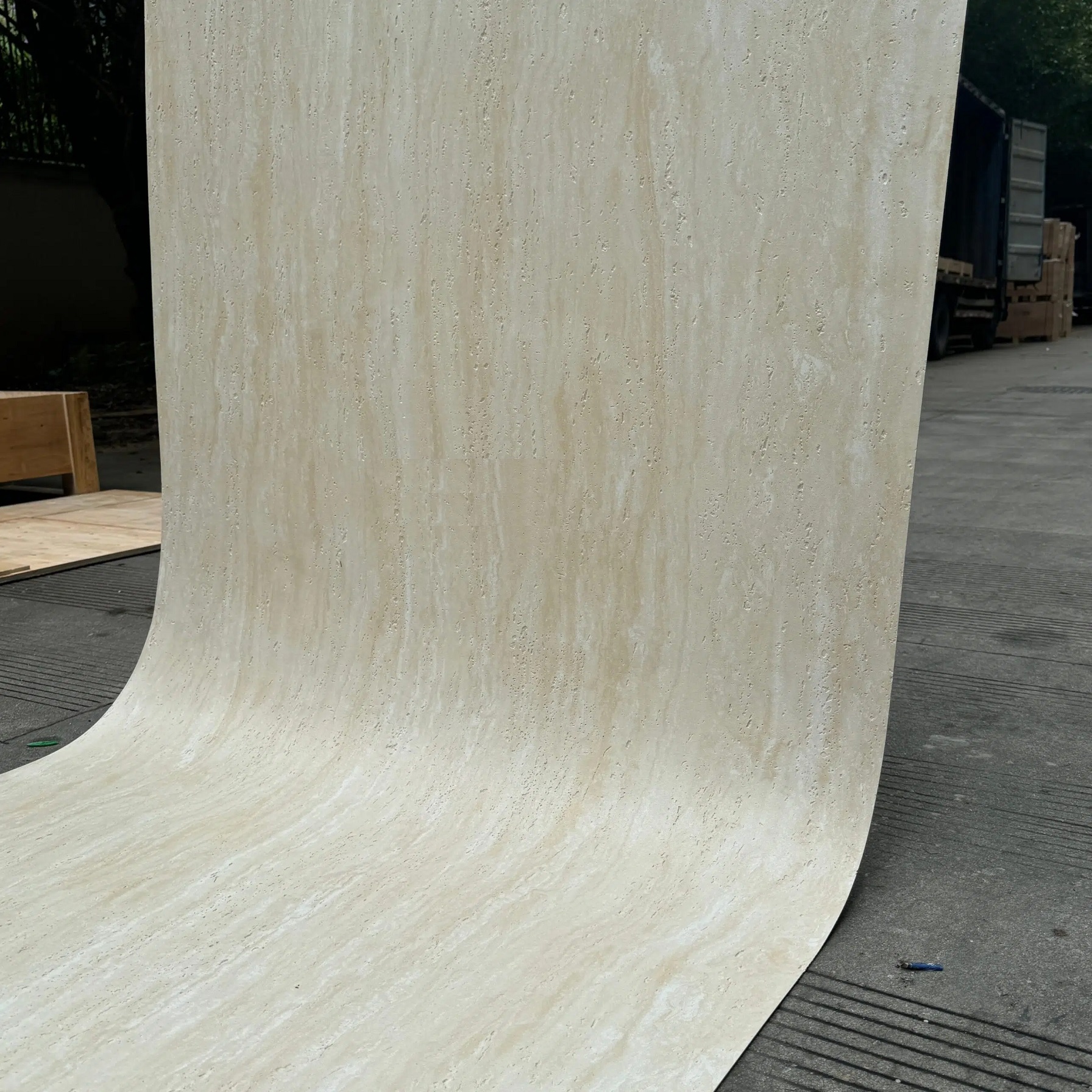 Płyta Ścienna TRAWERTYN MILANO BEIGE ROKDEKOR 290x120cm
