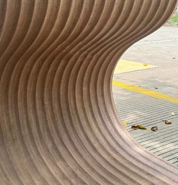 Płyta Ścienna WOOD DARK BROWN ROKDEKOR 300×120cm