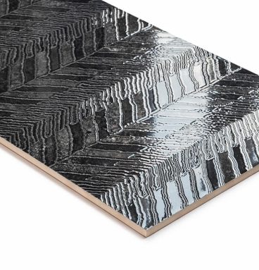 Płytka ścienna VENEZIA ANTRACITE ZIGZAK 30×90