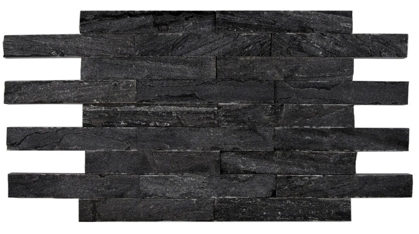 Kamień Elewacyjny Dekoracyjny Na Ścianę Kwarcyt Padova Grey 30x5x1,5cm Naturalny - obrazek 3