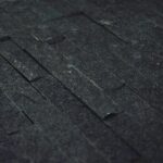 Kamień Elewacyjny Dekoracyjny Na Ścianę Kwarcyt Total Black 36x10cm Naturalny