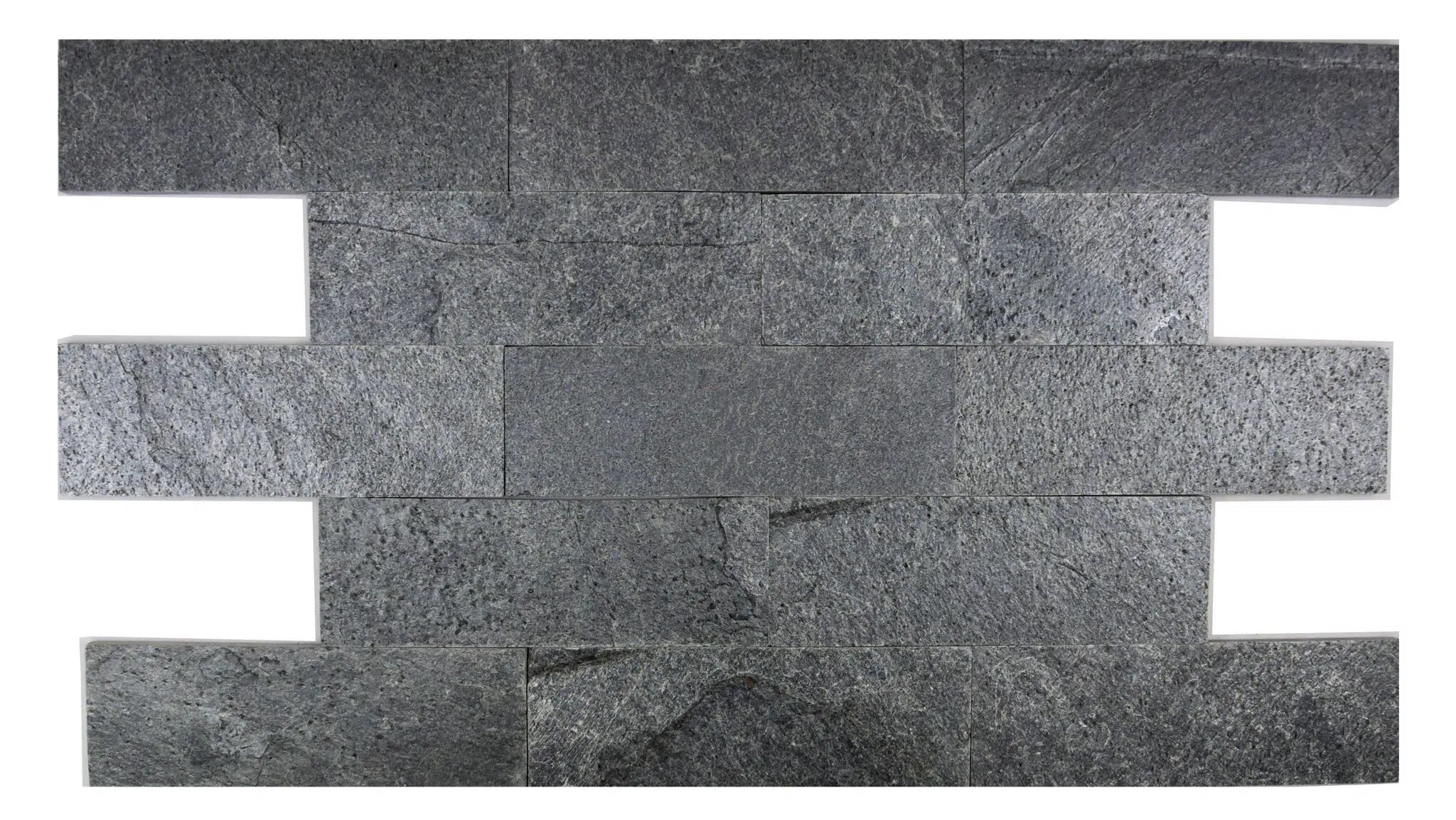 Kamień Elewacyjny Dekoracyjny Na Ścianę Łupek Kwarcytowy Antrazite Dark 30x10cm Naturalny - obrazek 8