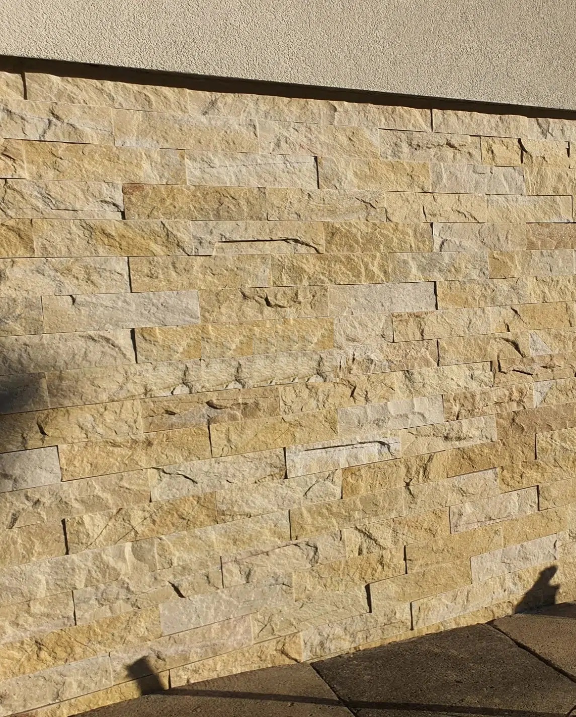 Kamień Elewacyjny Dekoracyjny Na Ścianę Łupek Kwarcytowy Catania Beige 60x15x1,5cm Naturalny - obrazek 4