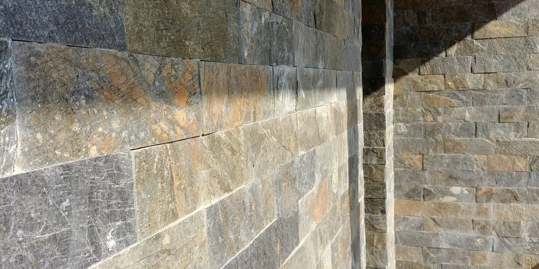 Kamień Elewacyjny Dekoracyjny Na Ścianę Łupek Kwarcytowy Dark Green 30x10cm Naturalny - obrazek 9