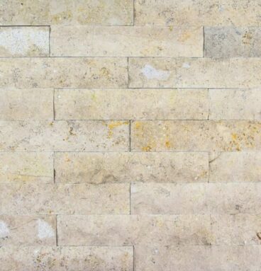 Kamień Elewacyjny Trawertyn PALERMO BEIGE Dekoracyjny Na Ścianę 30x6x1,5cm Naturalny