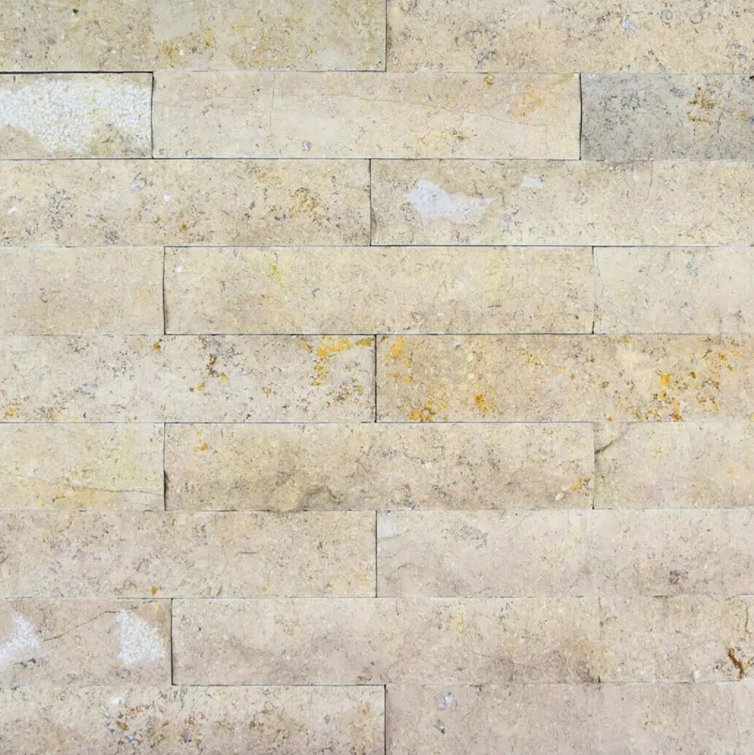 Kamień Elewacyjny Trawertyn PALERMO BEIGE Dekoracyjny Na Ścianę 30x6x1,5cm Naturalny