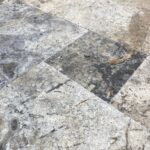Komplet Kamienny Płytki Trawertyn DOLOMITI GRIGIO 0,742m2, 12mm