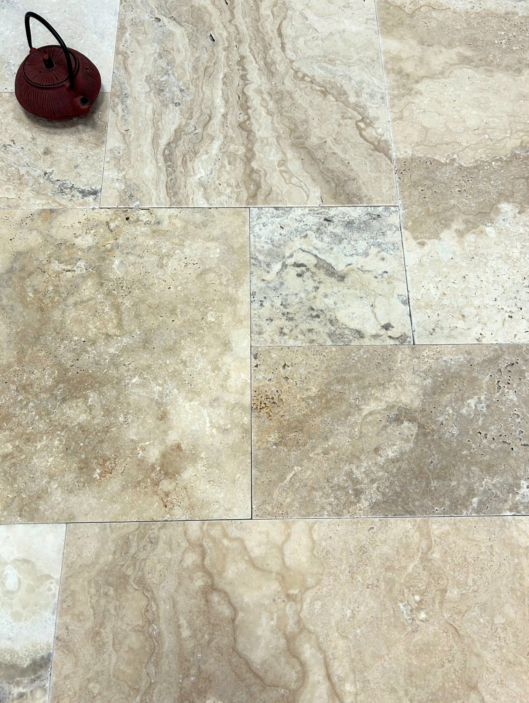 Komplet Kamienny Płytki Trawertyn GIORNO 0,744m2, 12mm - obrazek 2