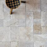 Komplet Trawertyn BIANCHE MIMO Bębnowane Naturalne 0,720m2