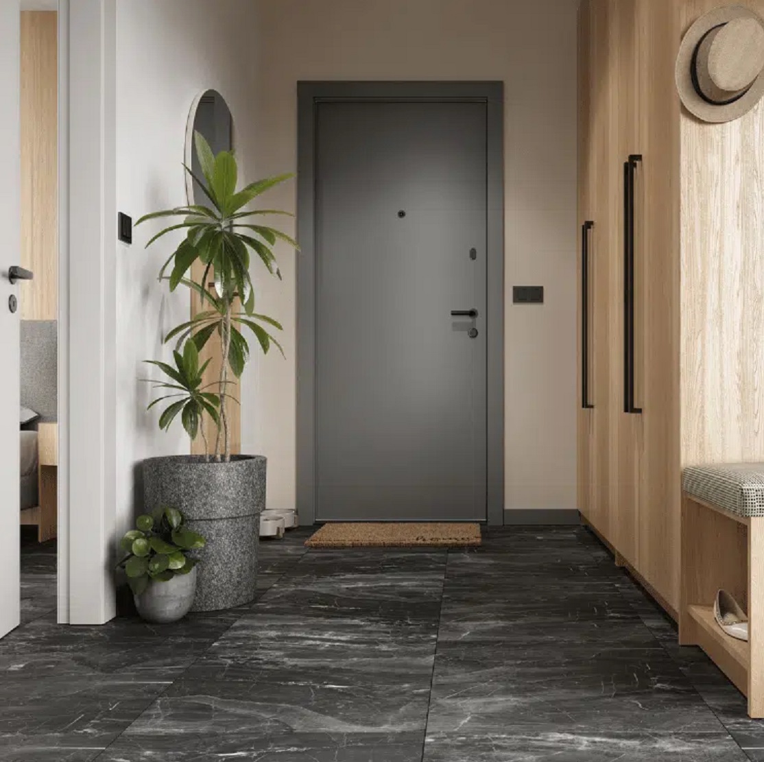 Panel Winylowy SPC MARMO NERO 60x60cm, 5mm - obrazek 3