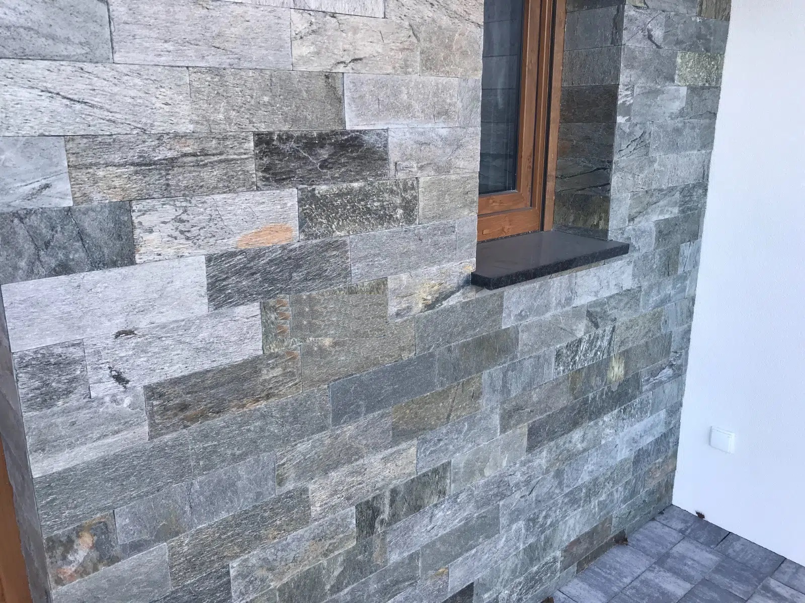 Kamień Elewacyjny Dekoracyjny Na Ścianę Łupek Kwarcytowy Shadow 30x10cm Naturalny - obrazek 7