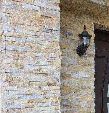 Kamień Elewacyjny Dekoracyjny Na Ścianę Łupek Kwarcytowy Torino Beige 60x15x1,5cm Naturalny