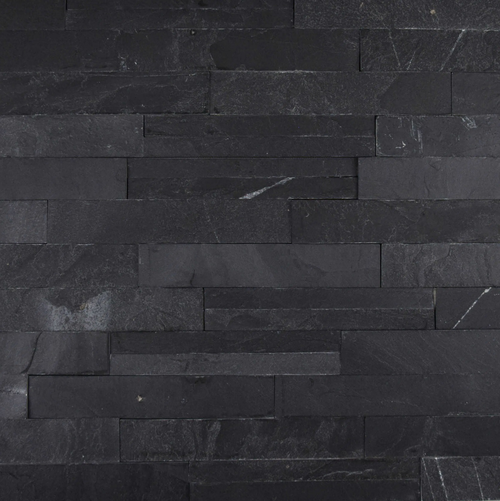 Kamień Elewacyjny Dekoracyjny Na Ścianę Łupek Verona Black 60x15x1,5cm Naturalny - obrazek 3