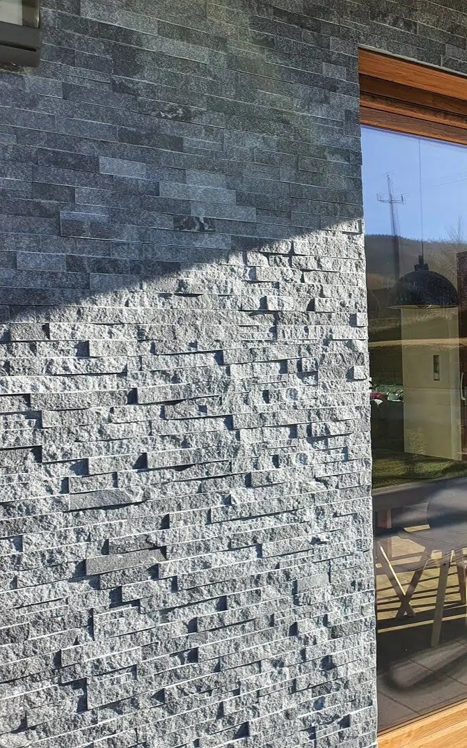 Kamień Elewacyjny Dekoracyjny Na Ścianę Marmur Galaxy Dark 60x15x1,5cm Naturalny 4 Paski - obrazek 5