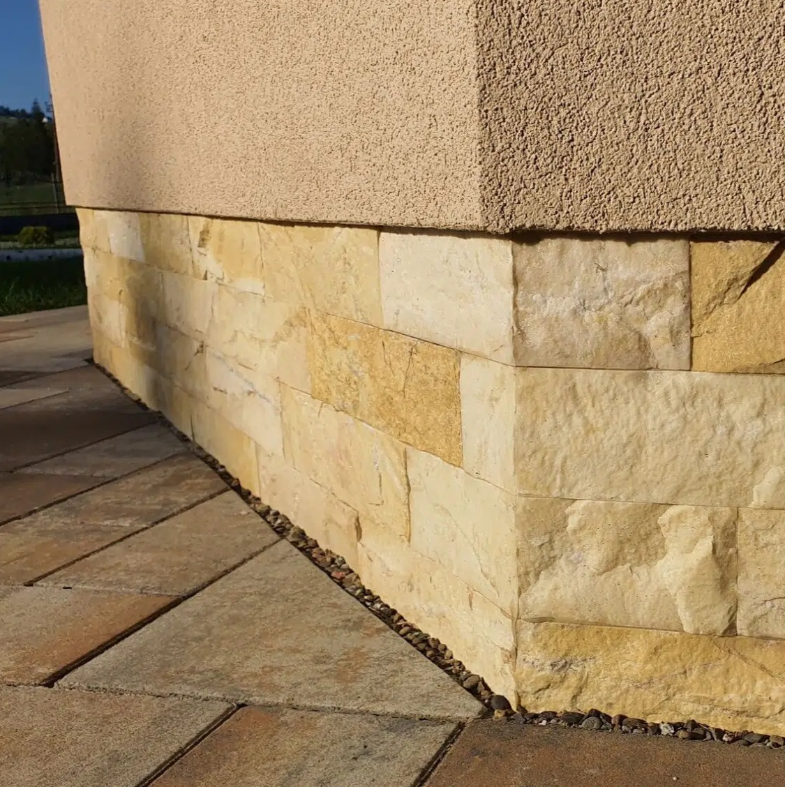 Kamień Elewacyjny Dekoracyjny Na Ścianę Marmur Napoli Yellow 30x10x1,5cm Naturalny - obrazek 7