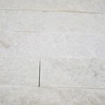 Kamień Elewacyjny Dekoracyjny Na Ścianę Marmur Total White 30×7,5×1,5cm Naturalny