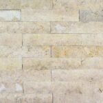 Kamień Elewacyjny Trawertyn PALERMO BEIGE Dekoracyjny Na Ścianę 30x6x1,5cm Naturalny